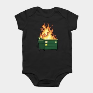 Dumpster Fire Baby Bodysuit